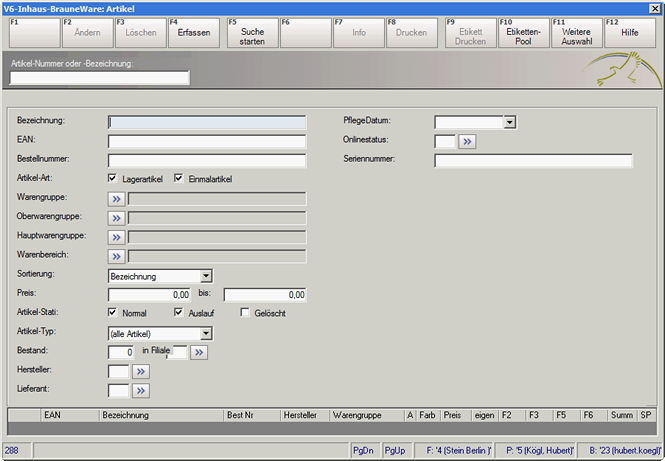 215e-selektionszeile